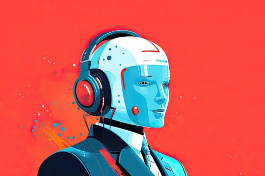 cyborg, chatbot, chat, bot, robot, tech, tech support, customer support, background, illustrated, online, internet, technology, modern, artificial intelligence, data, future, ai, ai generated